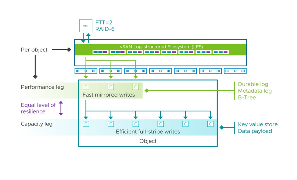 Vmware raid. VSANS.